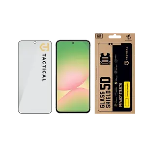 Ochranné sklo Tactical Glass Shield Privacy Stealth 5D pro Samsung Galaxy A57, černá