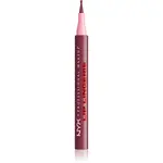 NYX Professional Makeup Lip Lingerie fix na rty pro dlouhotrvající efekt odstín 11 Hot & Heavy 1 ml