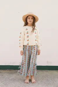 Tinycottons Detský bavlnený sveter Tinycottons MINI CHERRIES SWEATER
