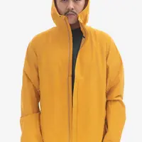 Nepromokavá bunda Fjallraven Hydratic Trail Jacket HC M F86984 161 pánská, žlutá barva, přechodná