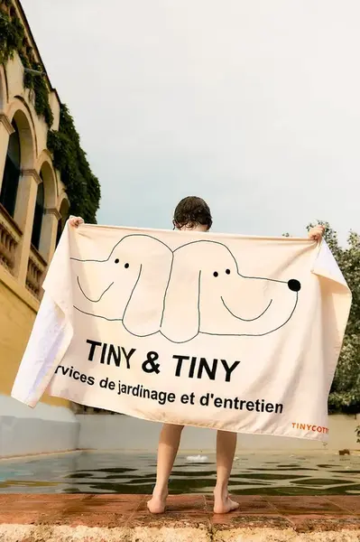 Dětský bavlněný ručník Tinycottons TINY & TINY TOWEL