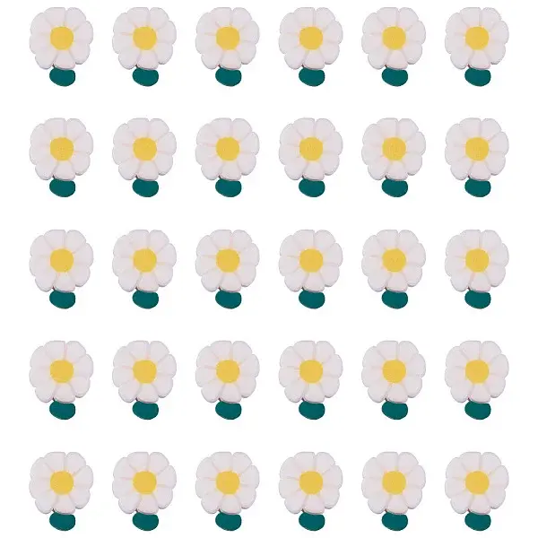 200Pcs Handmade Polymer Clay Beads