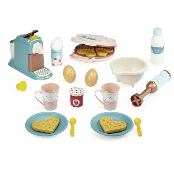 Ecoiffier Raňajkový set 3 v 1