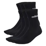 ADIDAS SPORTSWEAR Športové ponožky 'Linear Crew Cushioned 6 Pair Pack'  čierna / biela