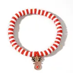 Christmas 304 Stainless Steel Enamel Charm Bracelets