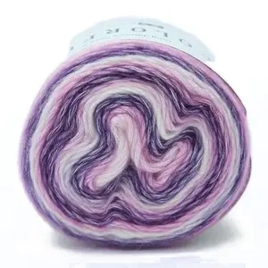 Gradient Color Cotton Knitting Yarn