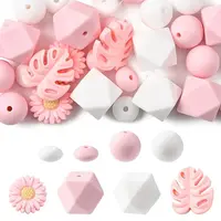 30Pcs Food Grade Eco-Friendly Silicone Beads