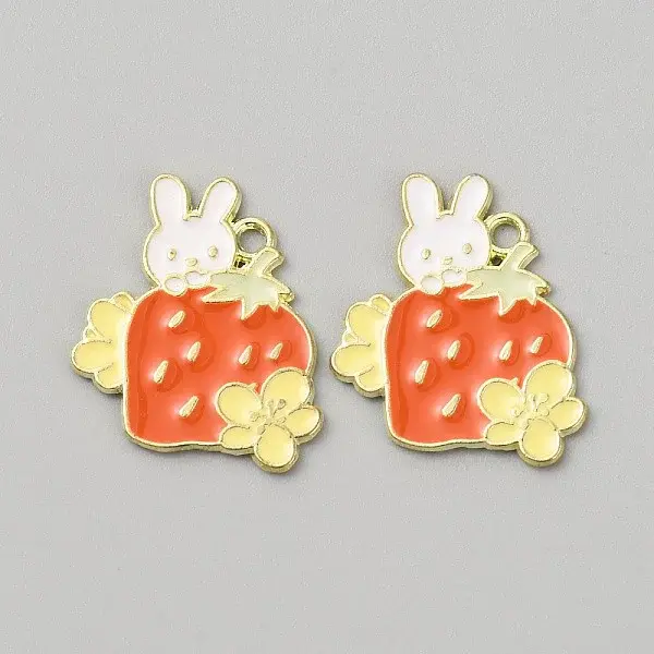 Alloy Enamel Pendants