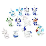 12Pcs Handmade Lampwork Pendants