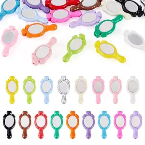 17Pcs 17 Colors Opaque Acrylic Beads