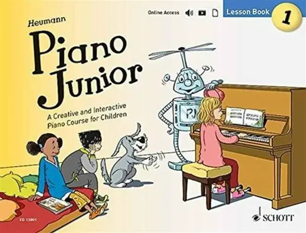 Piano Junior - Lesson Book 1 - Hans-Günter Heumann