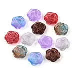 Baking Paint Transparent Glass Beads