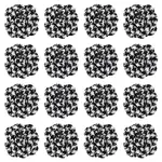 16Pcs Nylon Flower Ornament Accesories