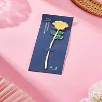 1Pc Alloy Enamel Bookmarks