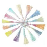 30Pcs Gradient Polyester Tassel Pendant Decoration