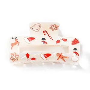 PVC Claw Hair Clips