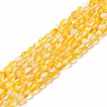 Synthetic Moonstone Beads Strands