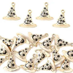 15Pcs Halloween Theme Alloy Pendants