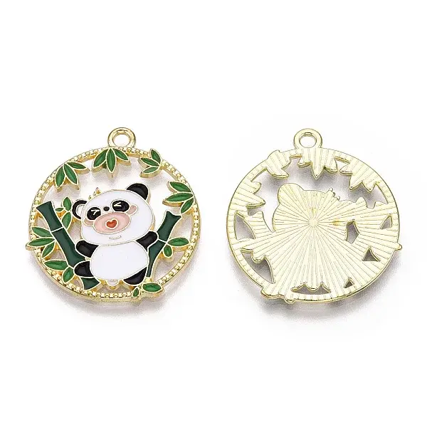 Alloy Enamel Pendants