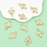 10Pcs Alloy Enamel Pandants