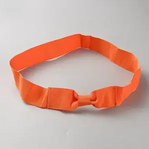 Women's Faux Suede Bowknot Stretchable Hat Band