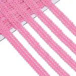 20M Polyester Stretch Frilly Edge Lace Ribbon