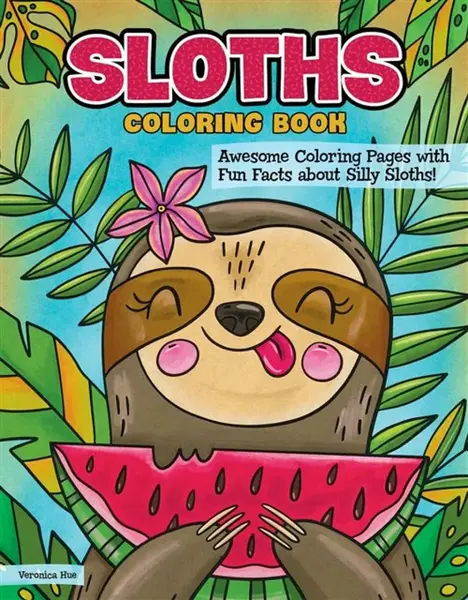 Sloths Coloring Book - Veronica Hue