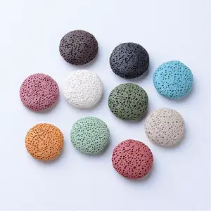 Unwaxed Natural Lava Rock Beads