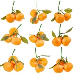 6Pcs Foam Simulated Orange Model