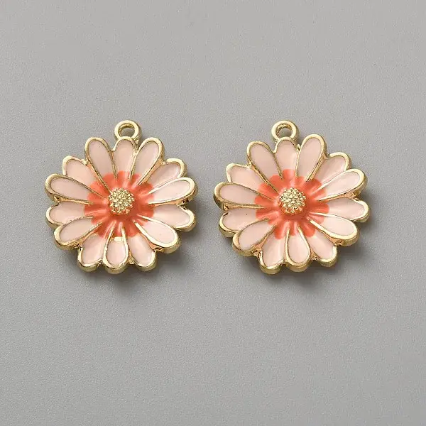 Alloy Enamel Pendants