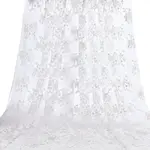 Cotton Flower Embroidery Fabric