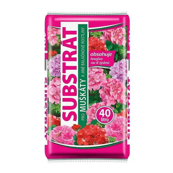 Standard - substrát pro muškáty 40 l