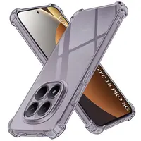 Techsuit Shockproof obal, Xiaomi Redmi Note 15 Pro 5G, kouřově černý