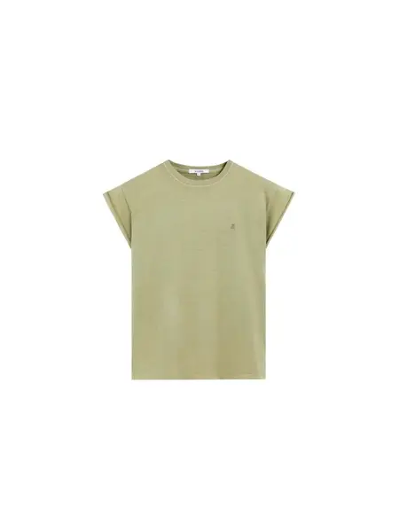 Scalpers Tričko  olivová