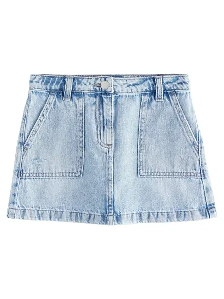 Next Sukňa  modrá denim