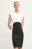 Šaty Calvin Klein bílá barva, mini, K20K207899