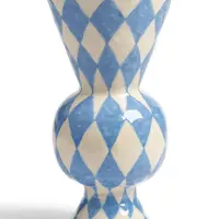 Dekorativní váza &k amsterdam Rombic Blue