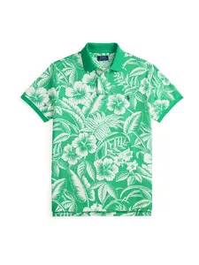 Polo Ralph Lauren Tričko  zelená / biela