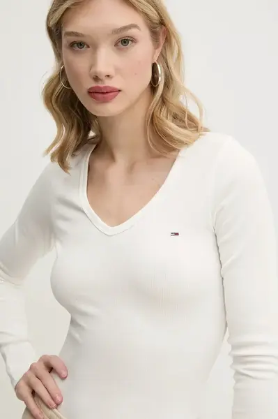 Tričko s dlouhým rukávem Tommy Jeans