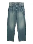 Bershka Džínsy  tmavozelená