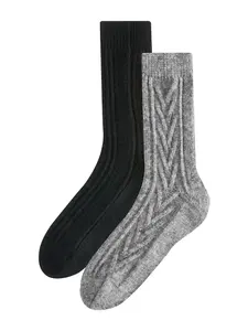 Next Ponožky  sivá / čierna