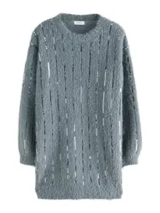 Next Šaty  tmavosivá