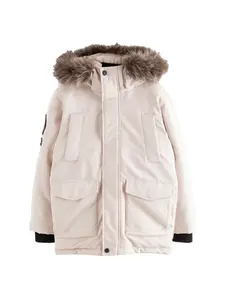 Superdry & Co Prechodná bunda 'Everest'  krémová / hnedá