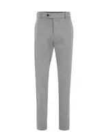 WE Fashion Nohavice  sivá melírovaná