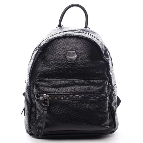 Dámský městský batoh černý - David Jones Mackenzie
