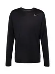 NIKE Funkčné tričko  čierna / biela