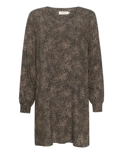 Cream Šaty  mokka / čierna