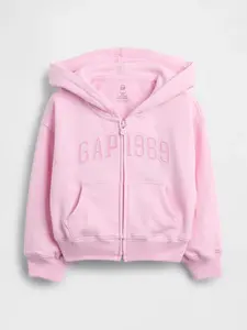 GAP dětská mikina s logem a zipem