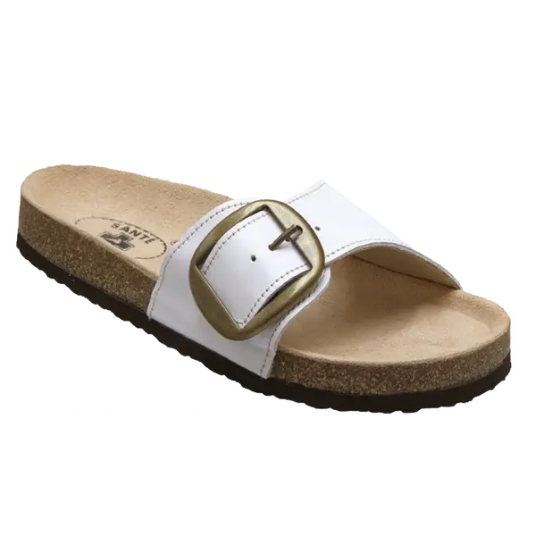 SANTÉ Dámské pantofle N/61/10/HP Bílá v.38