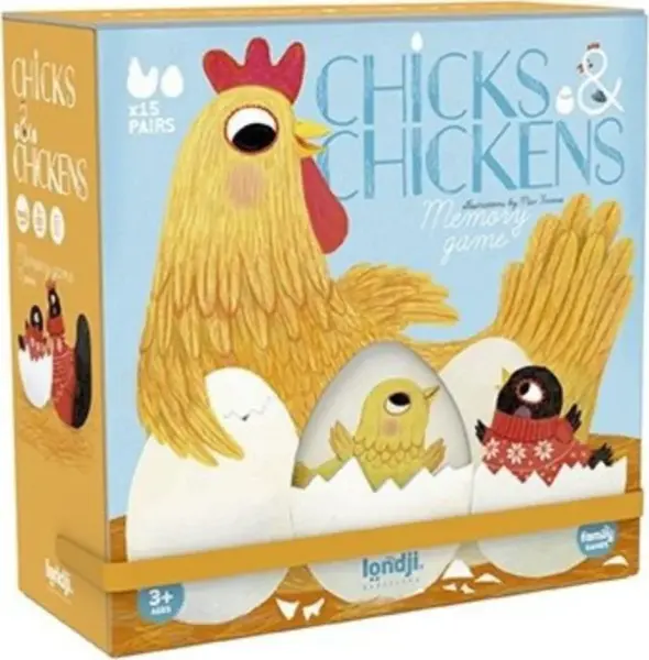 Pexeso Slepice a kuřátka